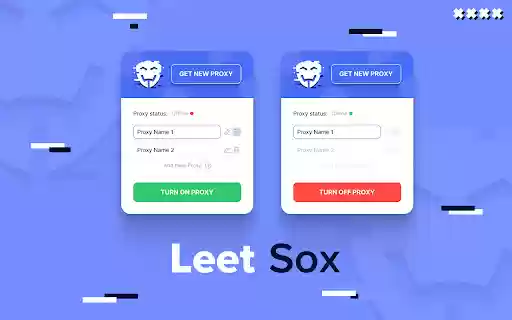 LeetSox Proxy Manager  from Chrome web store to be run with OffiDocs Chromium online