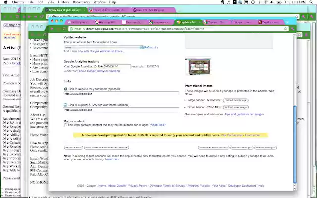 Legible  from Chrome web store to be run with OffiDocs Chromium online