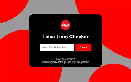 Leica Lens Checker  from Chrome web store to be run with OffiDocs Chromium online
