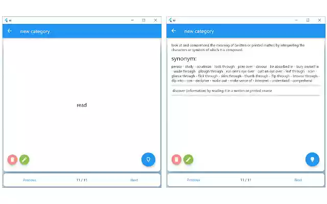 Leitner Box  from Chrome web store to be run with OffiDocs Chromium online