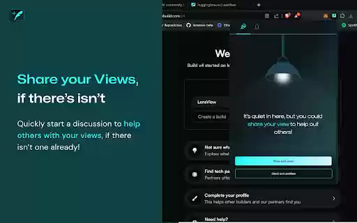 LensView  from Chrome web store to be run with OffiDocs Chromium online