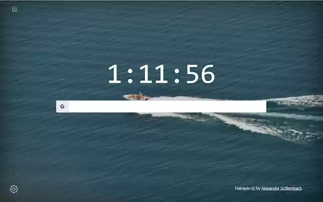 Leons New Tab da Chrome Web Store será executado com o OffiDocs Chromium online