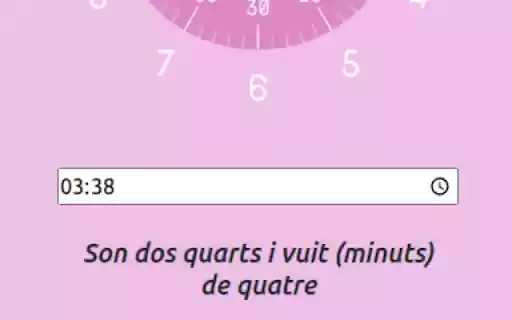 Les hores en català from Chrome web store to be run with OffiDocs Chromium online Les hores en català from Chrome web store to be run with OffiDocs Chromium online