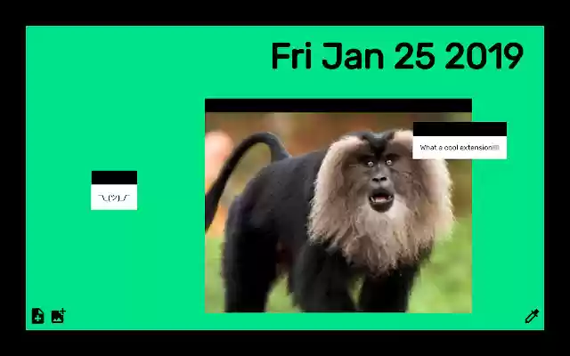 Less Boring New Tab  from Chrome web store to be run with OffiDocs Chromium online
