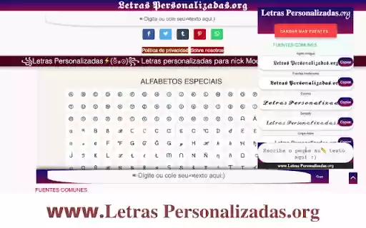 ▷Letras Personalizadas⚡(☉̃ₒ☉)ModificadorLetra  from Chrome web store to be run with OffiDocs Chromium online