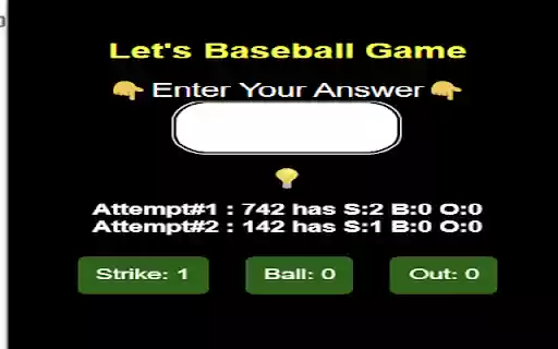Lets Baseball Game from Chrome web store to be run with OffiDocs Chromium online Lets Baseball Game from Chrome web store to be run with OffiDocs Chromium online