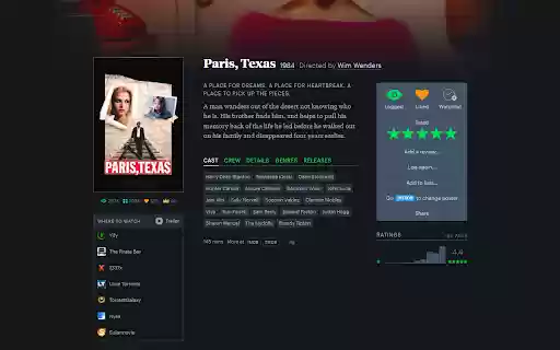 Letterboxd Services  from Chrome web store to be run with OffiDocs Chromium online