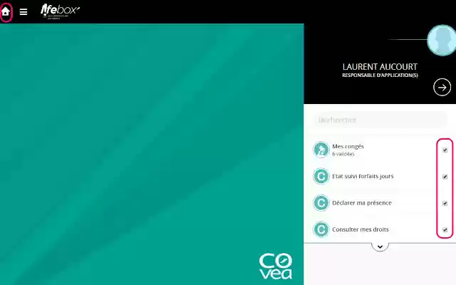 L!febox Covéa  from Chrome web store to be run with OffiDocs Chromium online