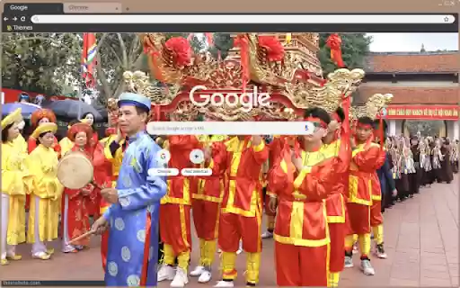 Lễ hội Khai Ấn Đền Trần  from Chrome web store to be run with OffiDocs Chromium online