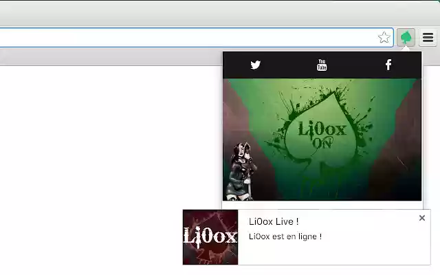 Li0ox Live Extension  from Chrome web store to be run with OffiDocs Chromium online