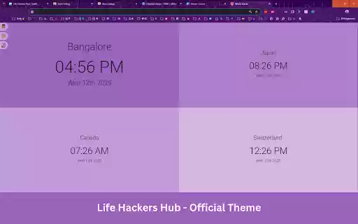 Life Hackers Hub Official Theme 2  from Chrome web store to be run with OffiDocs Chromium online