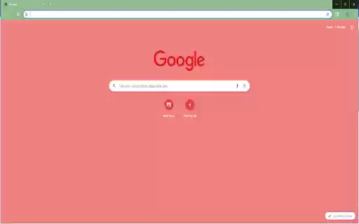 light coral color  from Chrome web store to be run with OffiDocs Chromium online