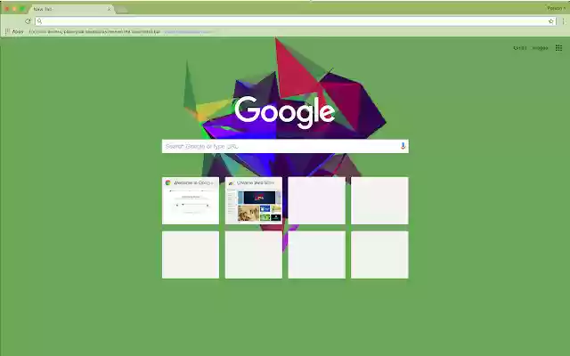 Light Green Polygon Theme  from Chrome web store to be run with OffiDocs Chromium online