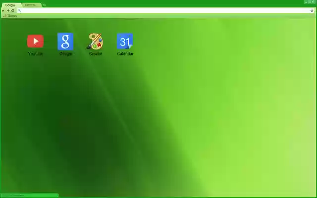 Light Green Theme  from Chrome web store to be run with OffiDocs Chromium online