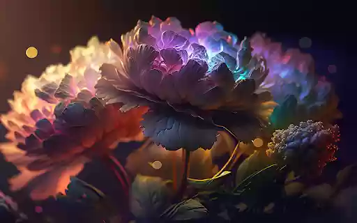 light shines through the peony  from Chrome web store to be run with OffiDocs Chromium online