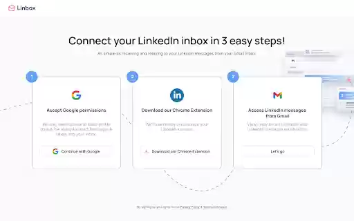 Linbox Sync Gmail and LinkedIn Messages  from Chrome web store to be run with OffiDocs Chromium online