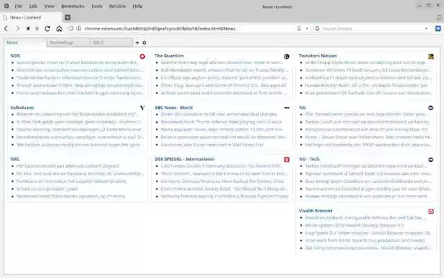 Linefeed  from Chrome web store to be run with OffiDocs Chromium online