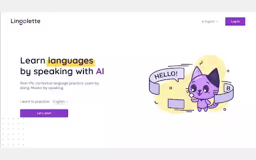 Lingolette  from Chrome web store to be run with OffiDocs Chromium online