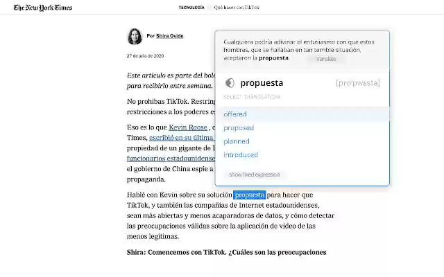 Lingualeo Language Translator  from Chrome web store to be run with OffiDocs Chromium online