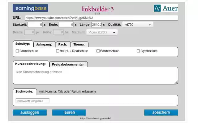 linkbuilder3  from Chrome web store to be run with OffiDocs Chromium online