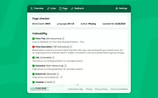 Link Checker Pro  from Chrome web store to be run with OffiDocs Chromium online
