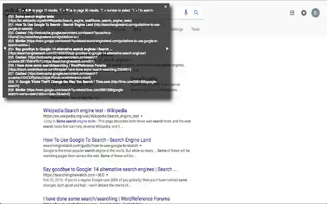 LinkCollector  from Chrome web store to be run with OffiDocs Chromium online