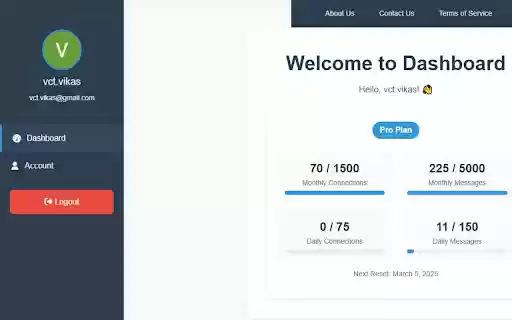 LinkedIn Connection Assistant (Dev) from Chrome web store to be run with OffiDocs Chromium online LinkedIn Connection Assistant (Dev) from Chrome web store to be run with OffiDocs Chromium online