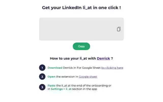 LinkedIn Cookie importer for Derrick from Chrome web store to be run with OffiDocs Chromium online LinkedIn Cookie importer for Derrick from Chrome web store to be run with OffiDocs Chromium online