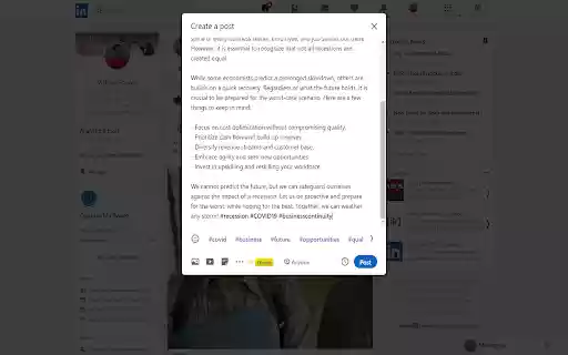 LinkedIn GPT Pro  from Chrome web store to be run with OffiDocs Chromium online