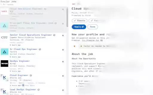 LinkedIn Job Dimmer  from Chrome web store to be run with OffiDocs Chromium online