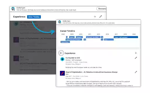 LinkedIn Timeline Extension from Chrome web store to be run with OffiDocs Chromium online LinkedIn Timeline Extension from Chrome web store to be run with OffiDocs Chromium online