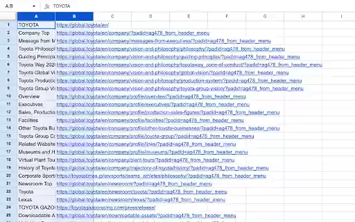 Link Extractor TSV Copy from Chrome web store to be run with OffiDocs Chromium online Link Extractor TSV Copy from Chrome web store to be run with OffiDocs Chromium online
