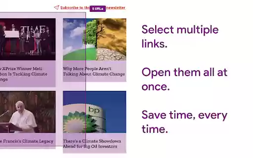 LinkGrab – The Ultimate Bulk Link Opener  from Chrome web store to be run with OffiDocs Chromium online