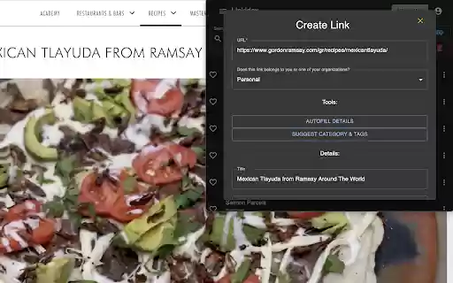 Linkidex  from Chrome web store to be run with OffiDocs Chromium online