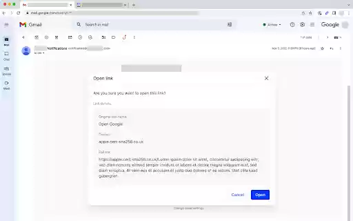 Link Inspector for Gmail from Chrome web store to be run with OffiDocs Chromium online Link Inspector for Gmail from Chrome web store to be run with OffiDocs Chromium online