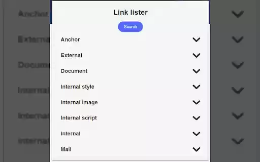 LinkLister  from Chrome web store to be run with OffiDocs Chromium online