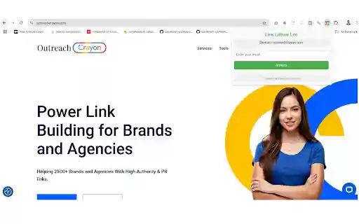 Link Litmus By Outreach Crayon  from Chrome web store to be run with OffiDocs Chromium online