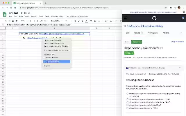 Link Preview Sidebar from Chrome web store to be run with OffiDocs Chromium online Link Preview Sidebar from Chrome web store to be run with OffiDocs Chromium online