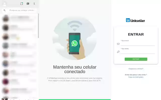 Linkseller CRM em seu WhatsApp  from Chrome web store to be run with OffiDocs Chromium online