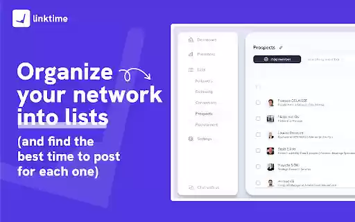 linktime: Get strong link in no time on LinkedIn  from Chrome web store to be run with OffiDocs Chromium online