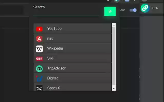 Link Vault  from Chrome web store to be run with OffiDocs Chromium online