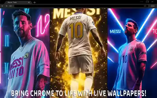 Lionel Messi Live Wallpaper  from Chrome web store to be run with OffiDocs Chromium online