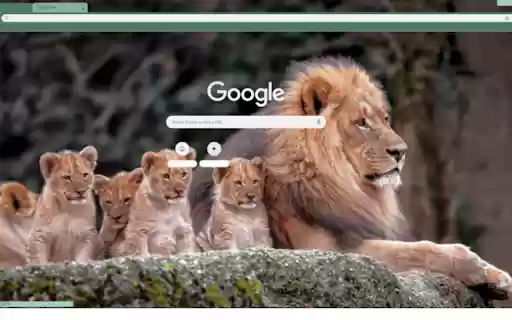 Lion family  from Chrome web store to be run with OffiDocs Chromium online