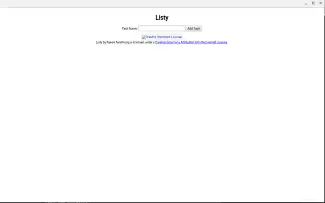 Listy (Deprecated)  from Chrome web store to be run with OffiDocs Chromium online