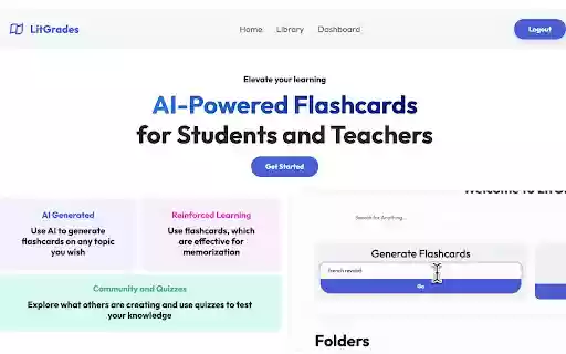 LitGrades  from Chrome web store to be run with OffiDocs Chromium online
