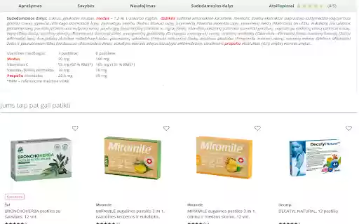 Lithuanian pharmacy Allergen Identifier from Chrome web store to be run with OffiDocs Chromium online Lithuanian pharmacy Allergen Identifier from Chrome web store to be run with OffiDocs Chromium online