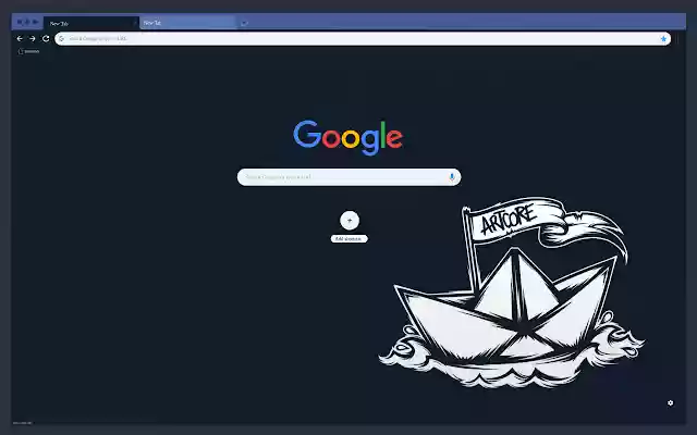 Little white ship  from Chrome web store to be run with OffiDocs Chromium online