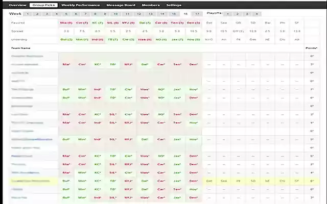 Live Updates for Pickem BETA  from Chrome web store to be run with OffiDocs Chromium online