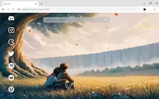 Live Wallpaper: Eren and Mikasa Last Memories Attack on Titan  from Chrome web store to be run with OffiDocs Chromium online