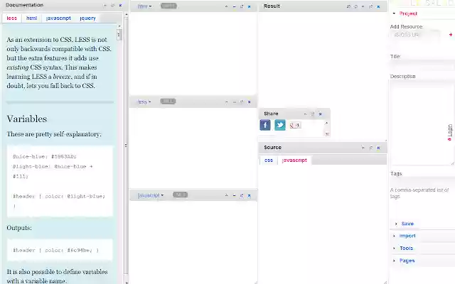 Live Web Development  from Chrome web store to be run with OffiDocs Chromium online